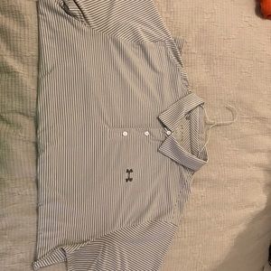 Men’s Under Armor striped polo